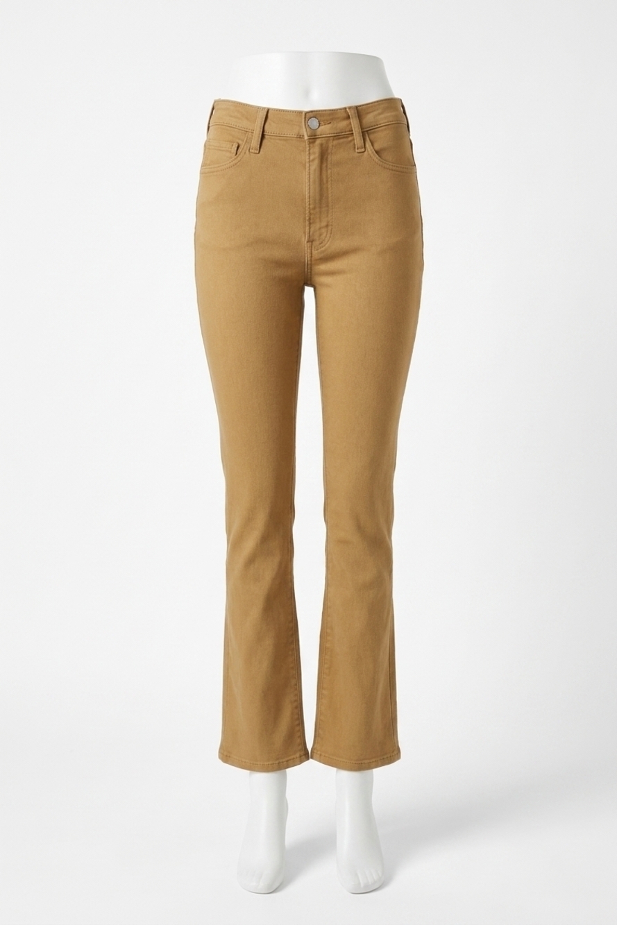 NEW MOTHER hustler flood jeans in ben breen